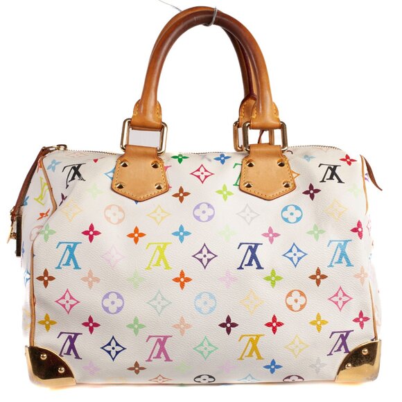 Authentic Louis Vuitton Monogram Multicolor Speedy 30 - Picture 5 of 16